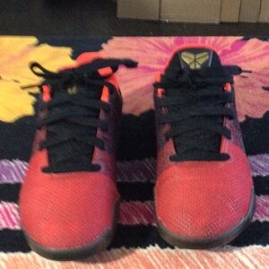 Kids Red and Black Sneakers